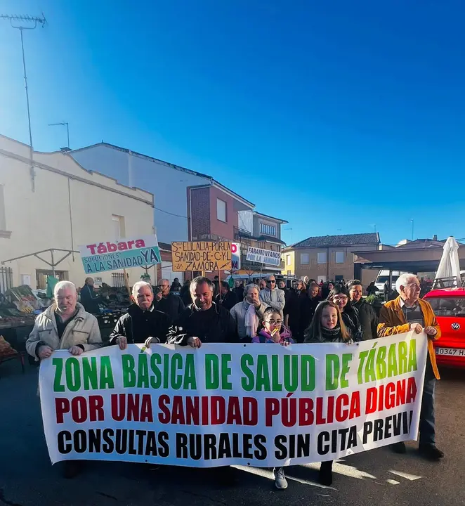 Concentración zona básica de salud de Tábara