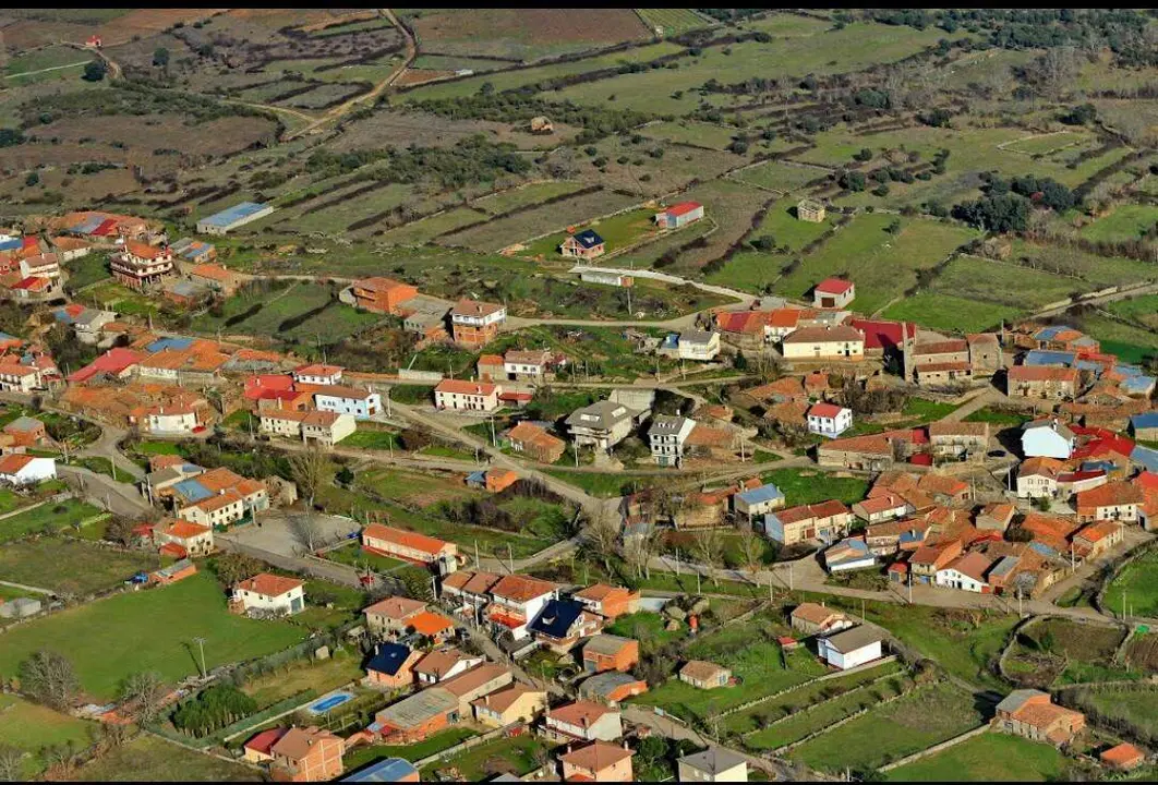 Fotografía aérea de Bermillo de Alba