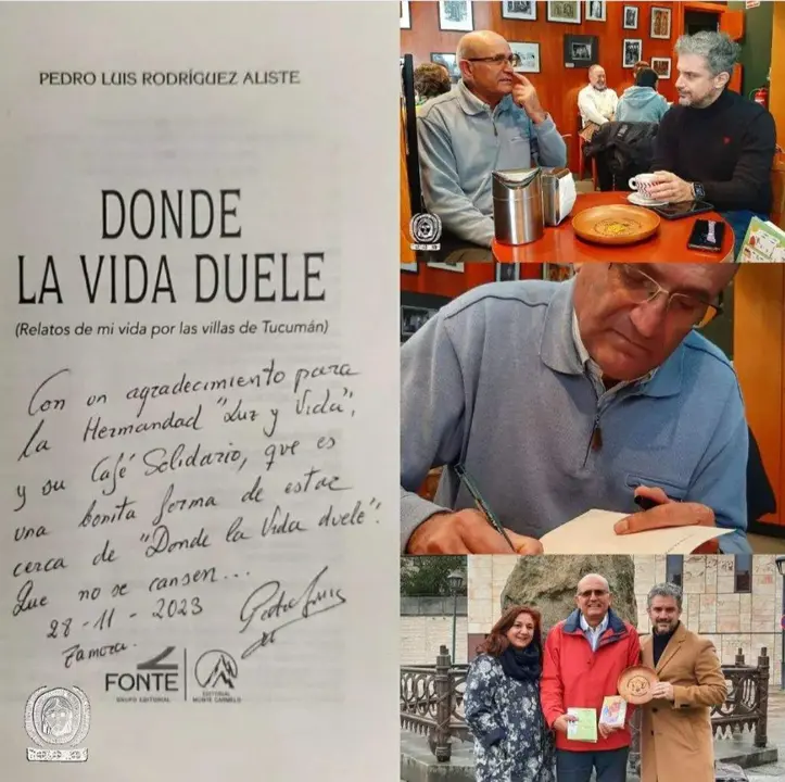 café solidario. Imagen instagram Luz y Vida