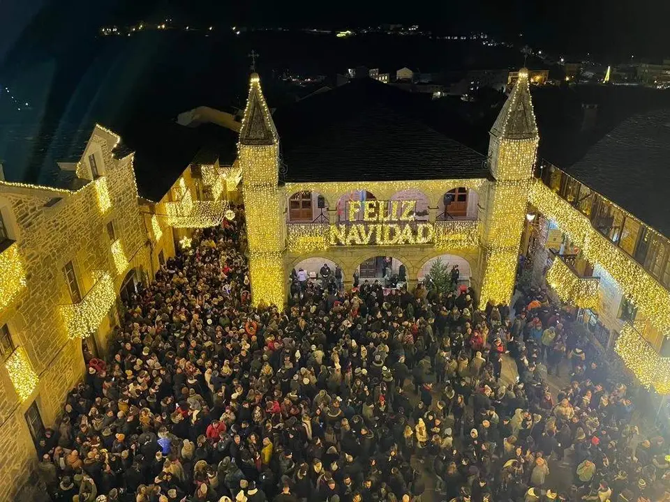 Encendido Navidad. Villa Puebla de Sanabria