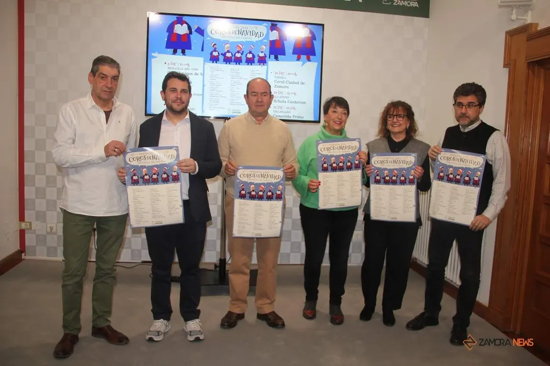 Presentación del I Festival de Coros de Navidad