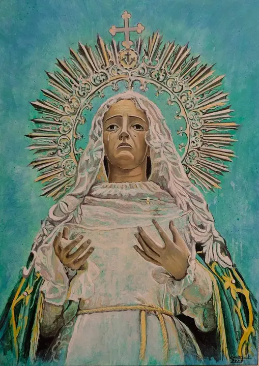 Cartel de la festividad de la Virgen de la Esperanza 2023