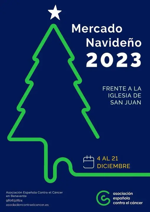 mercado navideño de Benavente