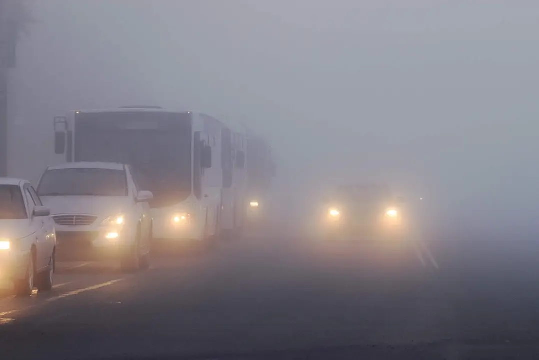 Niebla. Fotografía: DGT