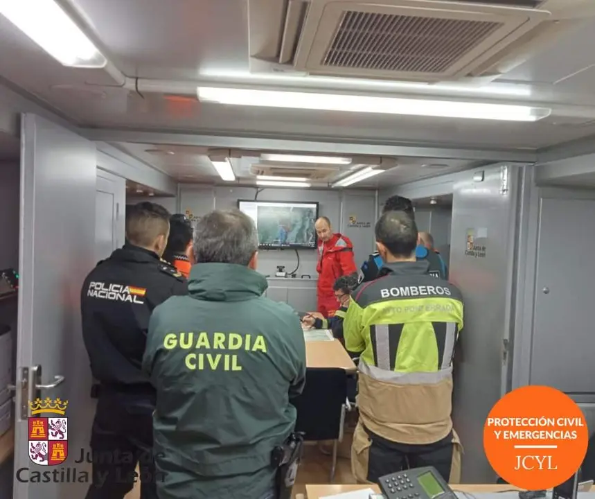 Búsqueda en Rimor de un varón de 73 años desaparecido. Fotografía: Servicios de Emergencia 112 CyL