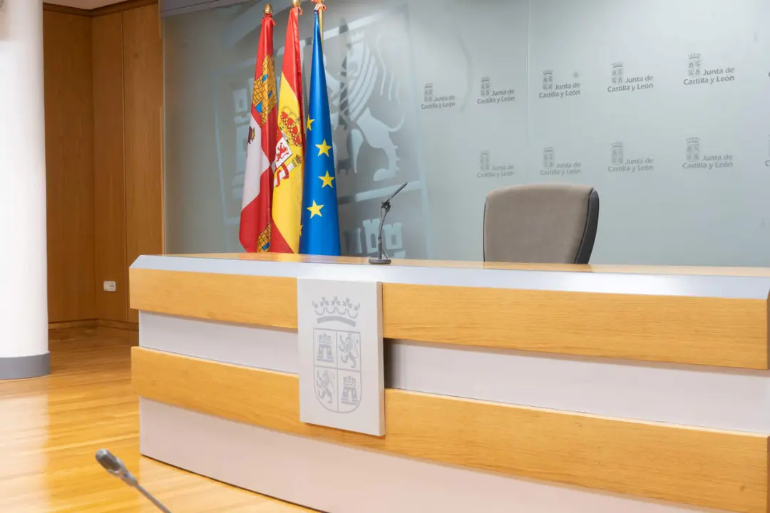 Sala de prensa Junta de Castilla y León en Valladolid