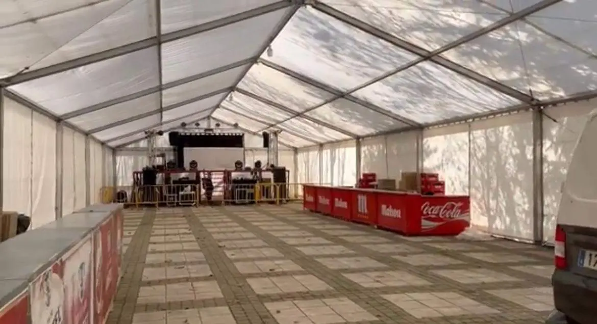 Carpa de Nochevieja