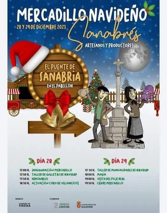 mercadillo navideño Sanabrés