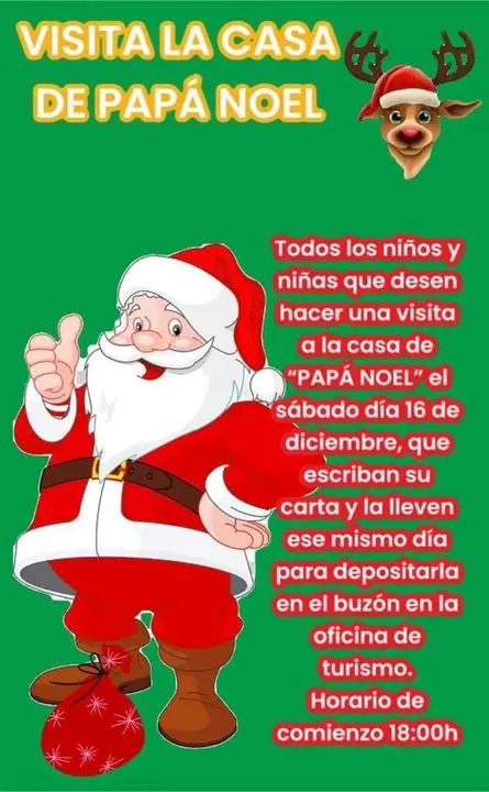 visita casa de Papá Noel