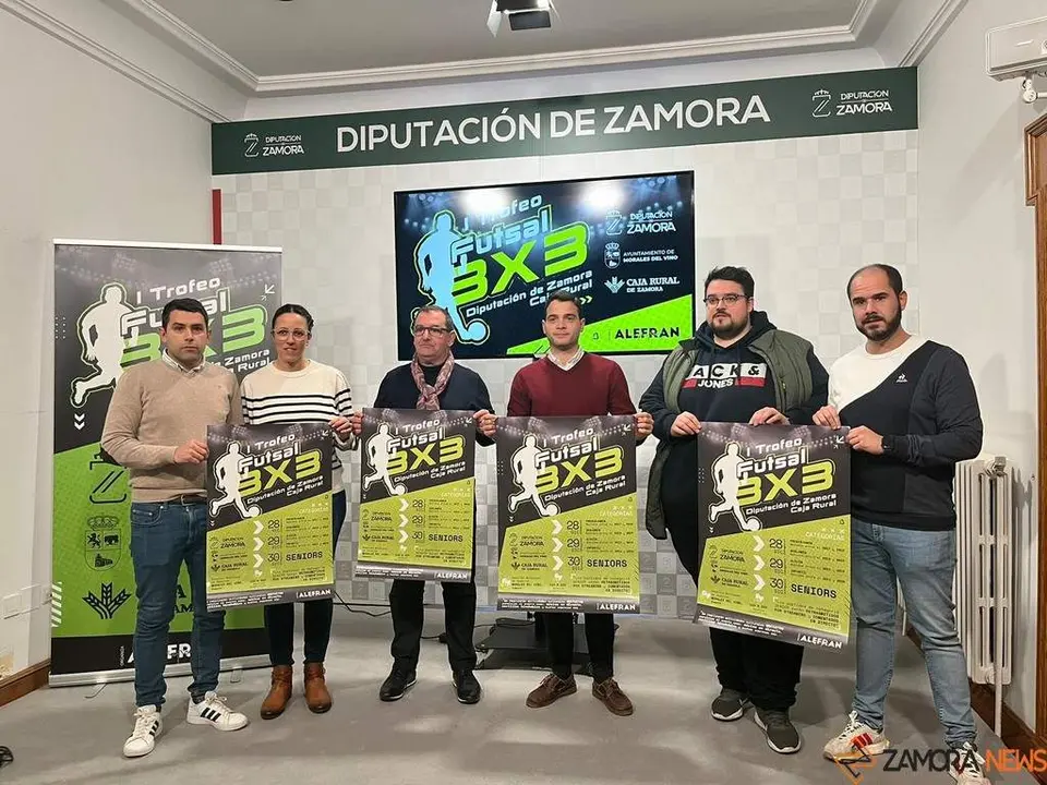 trofeo fútbol sala 3x3 Diputación de Zamora