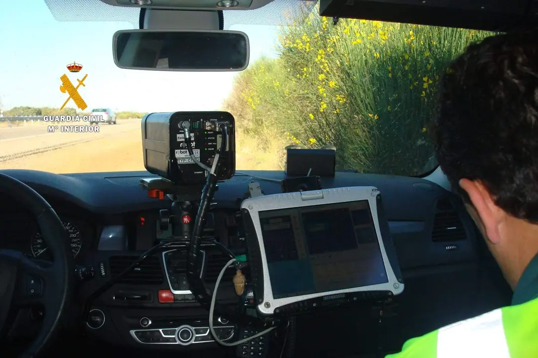 Control de tráfico en las carreteras de Zamora