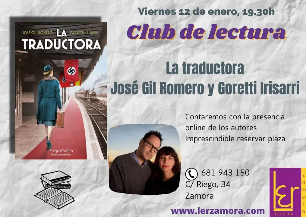 Presentación de 'La traductora' en LER Zamora