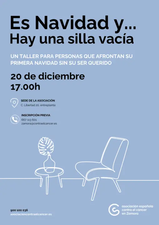 Es Navidad y... Hay una silla vacía