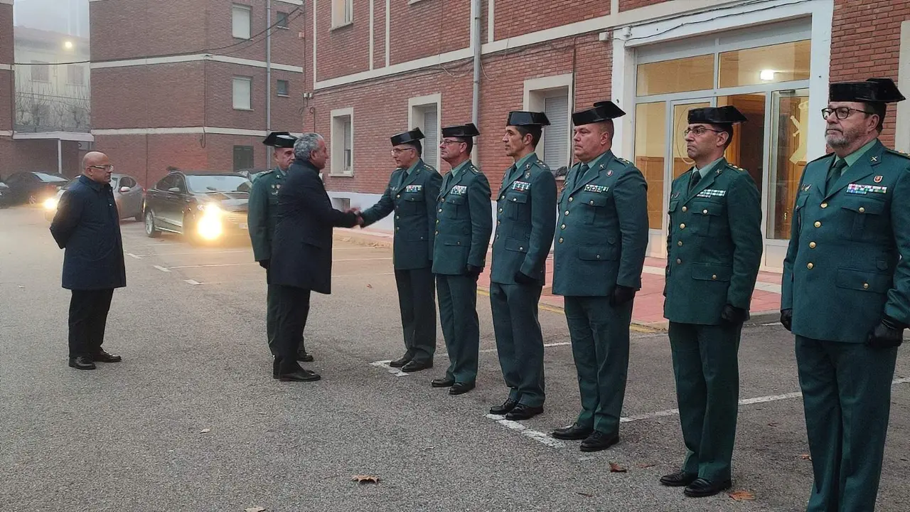 Nicanor Sen, ha visitado las instalaciones de la Guardia Civil