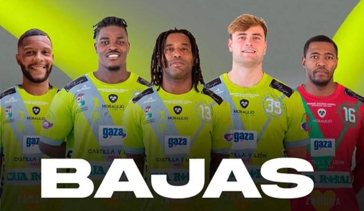 bajas balonmano Zamora