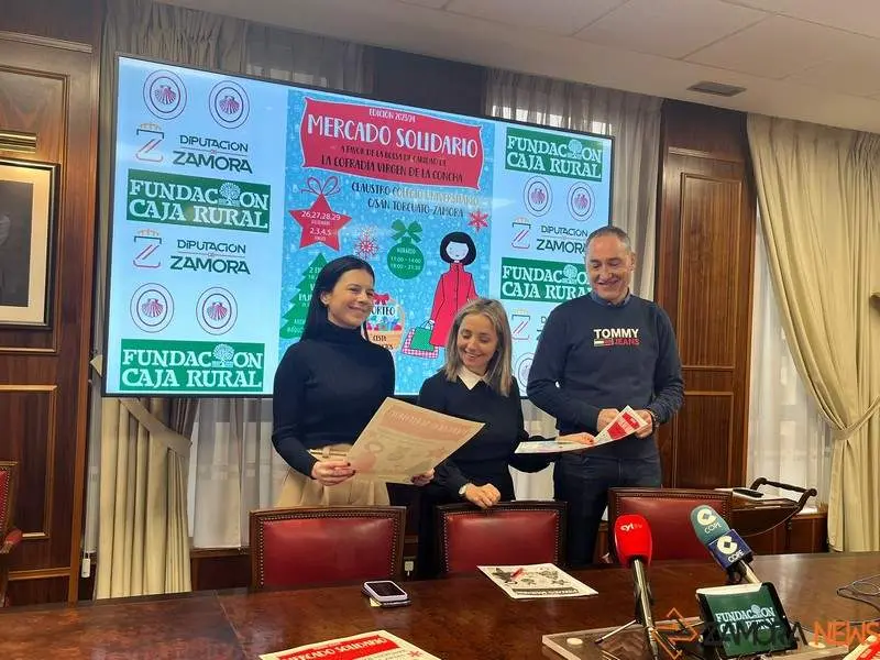 presentación mercadillo solidario 