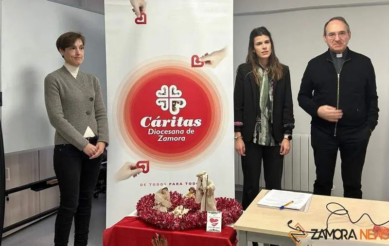 Campaña navideña de Cáritas Zamora