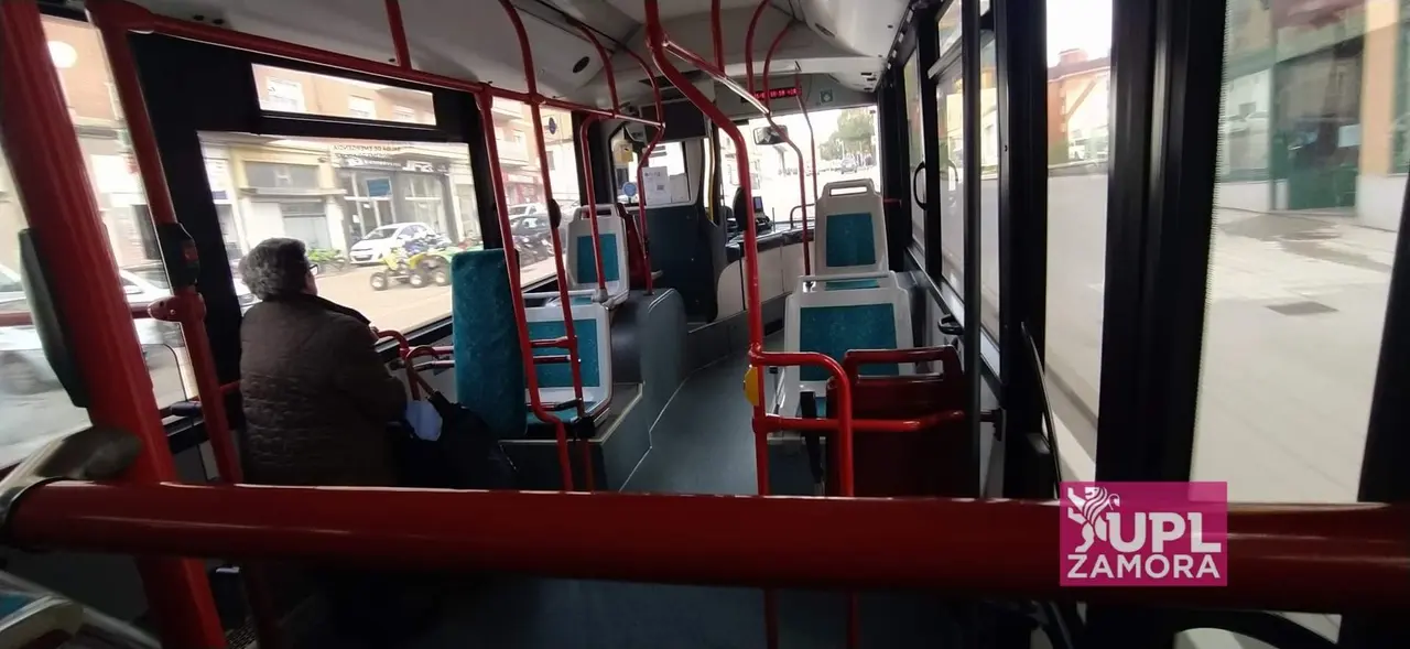 bus urbano zamora. Imagen UPL