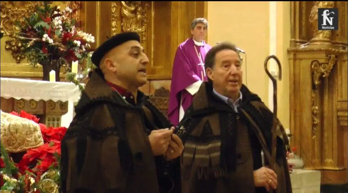 Madrid acoge por primera vez la ofrenda de una cordera viva a la Virgen