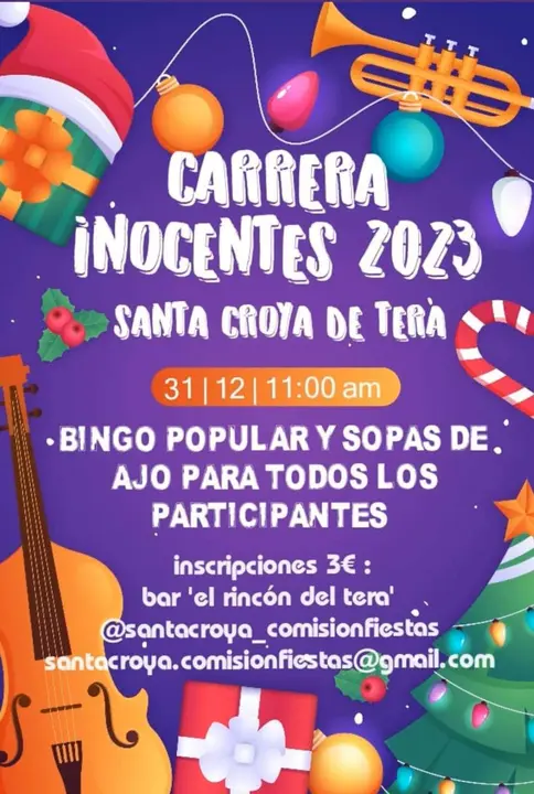 carrera de los inocentes en Santa Croya de Tera