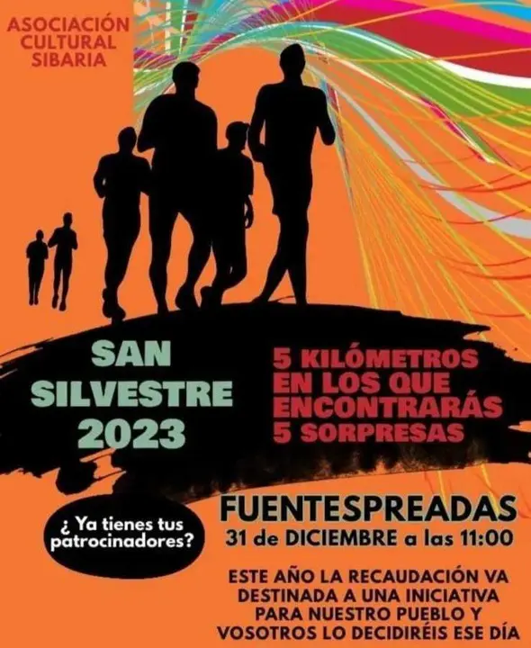 cartel San Silvestre Fuentespreadas