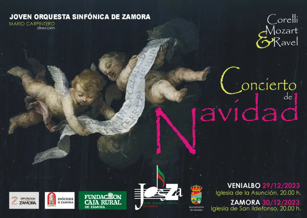 cartel joven orquesta sinfónica de Zamora