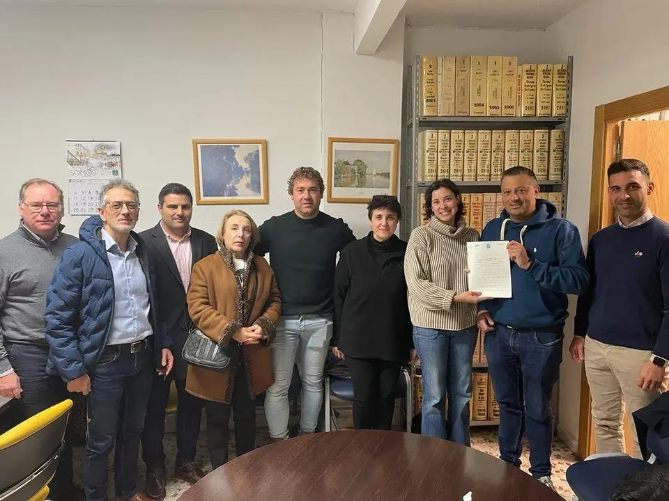 Imagen Socios fundadores de la Cooperativa Energética de Cañizal