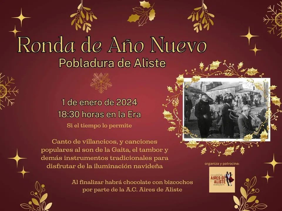 Ronda de año nuevo. Pobladura de Aliste