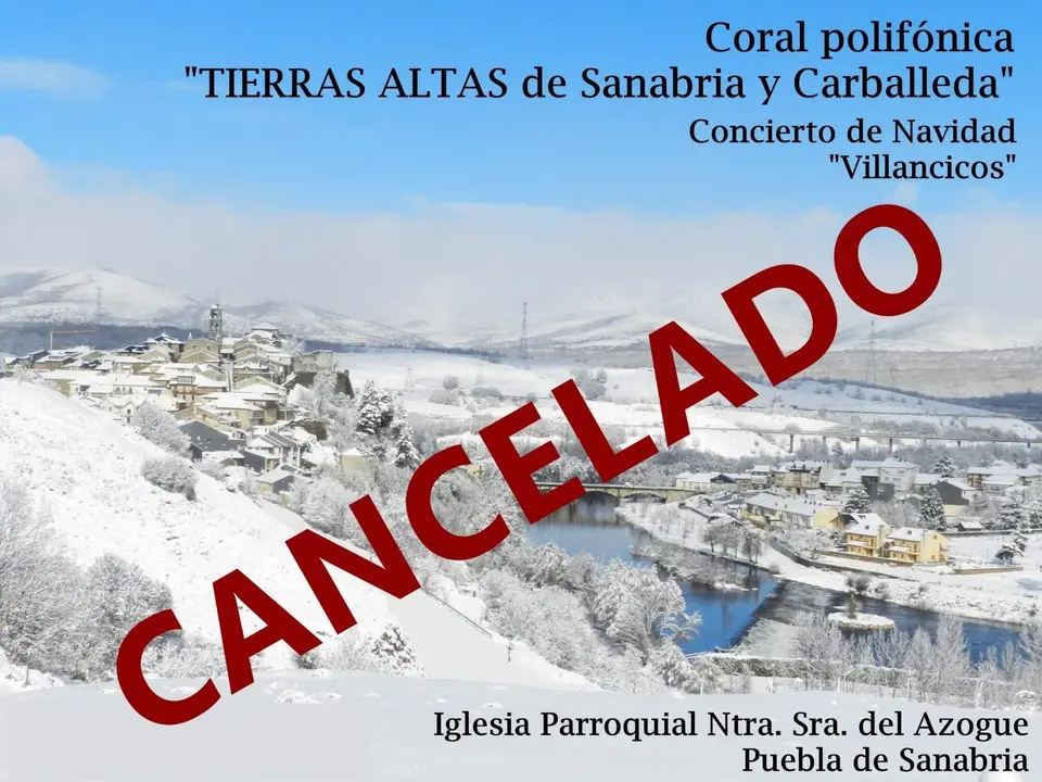 cancelado Villancico Sanabria