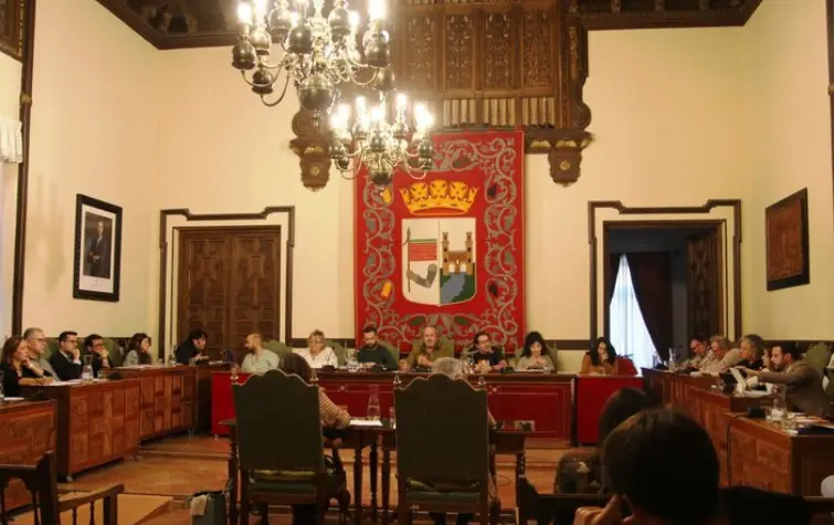 Pleno del Ayuntamiento de Zamora. Imagen de archivo