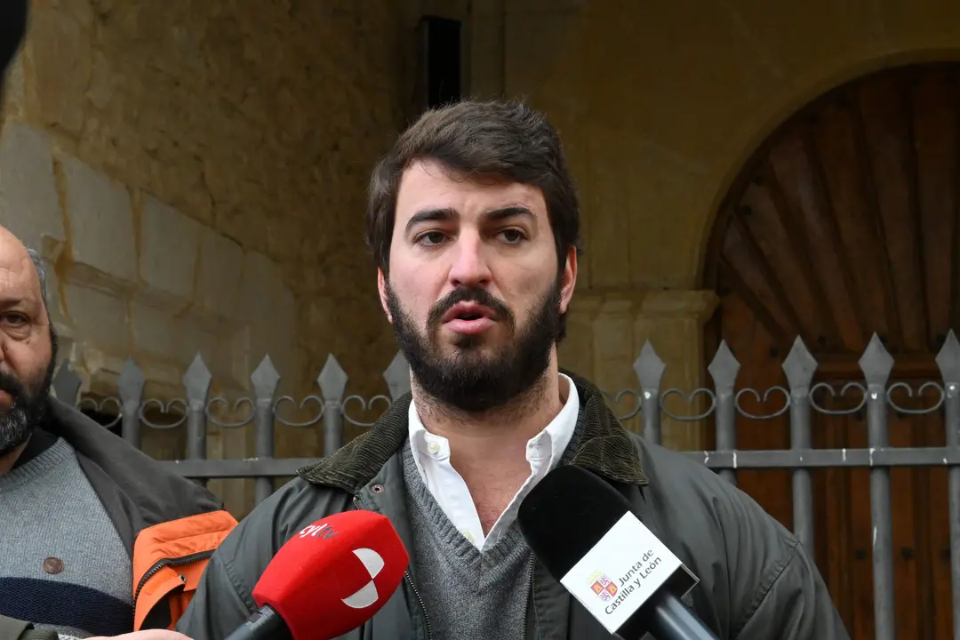 El vicepresidente de la Junta de Castilla y León, Juan García Gallardo