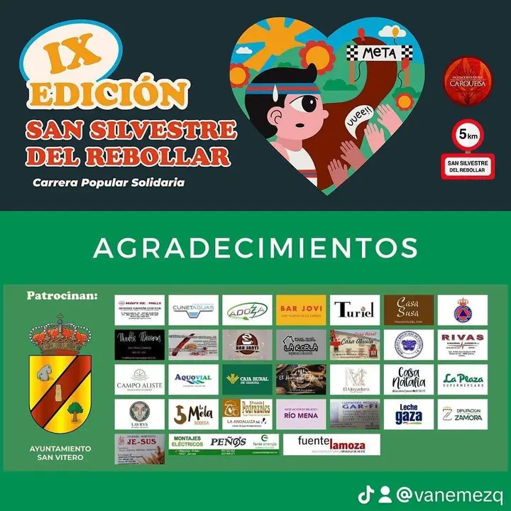 Cartel San Silvestre del Rebollar