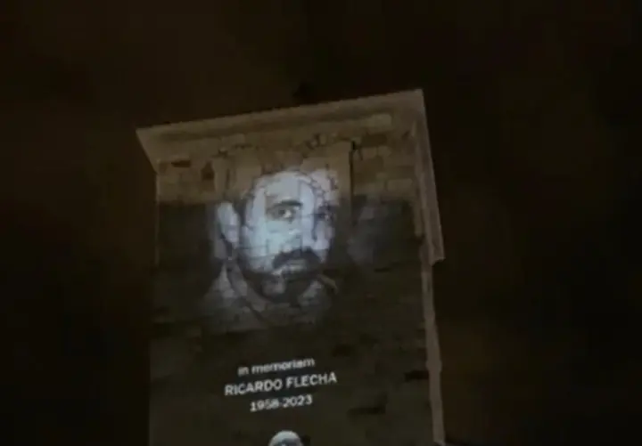Homenaje a Ricardo Flecha en 'Nochenueva'. Imagen cedida