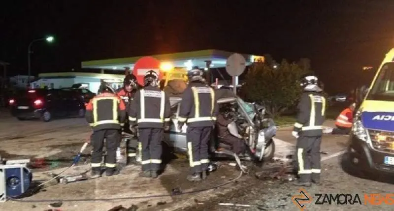 Accidente en Zamora. Imagen de archivo