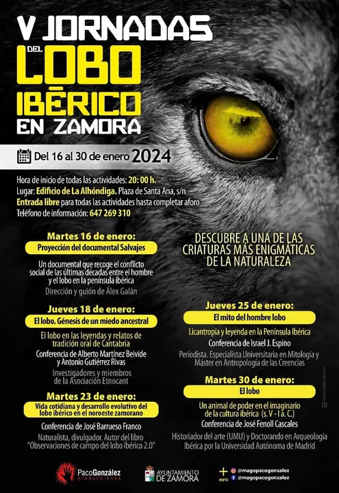 jornadas Lobo Ibérico. Zamora