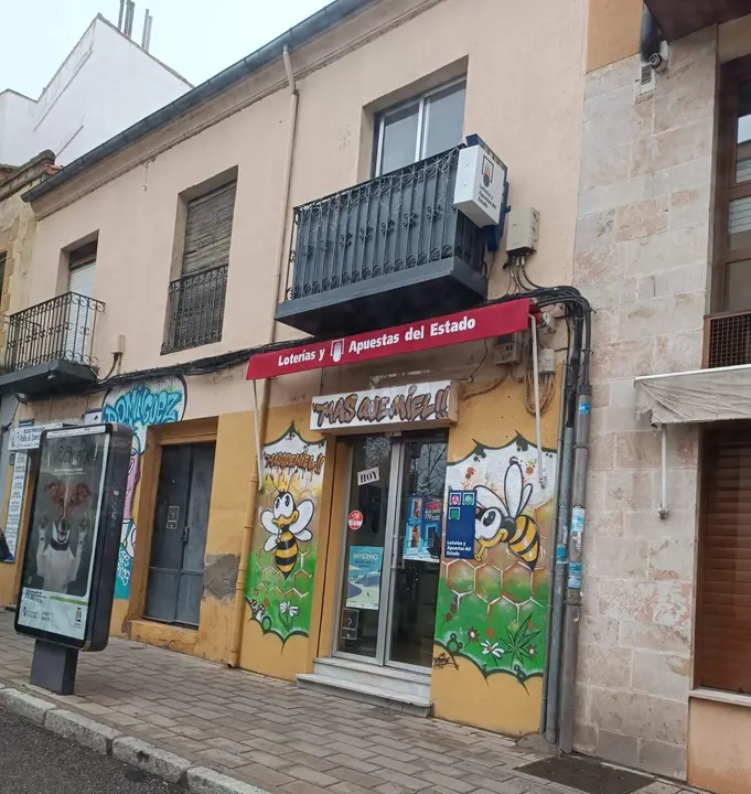 Administración de Lotería. Calle San Pablo, Zamora
