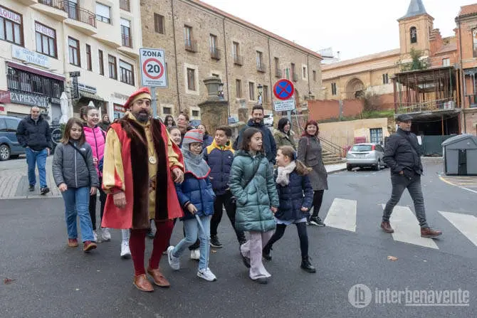visita Conde Benavente. imagen Interbenavente