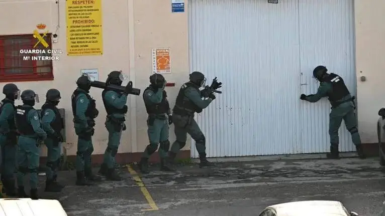 Guardia civil robo