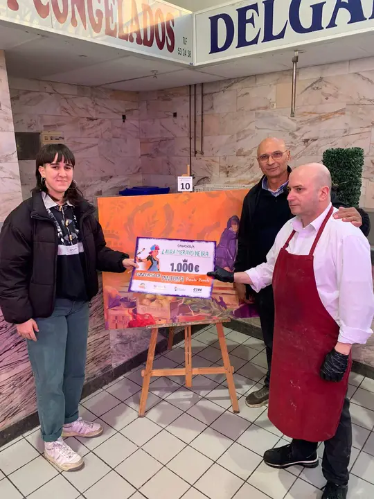 Laura Merayo ganadora dibujo mercado de abastos