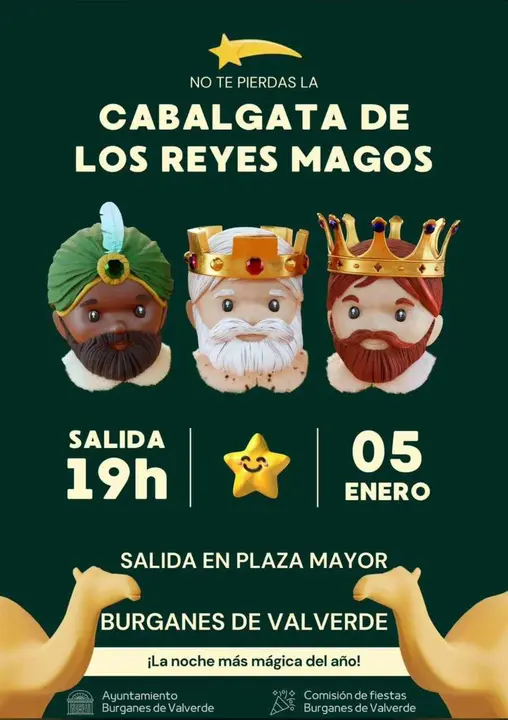 cabalgata reyes Burganes de Valverde