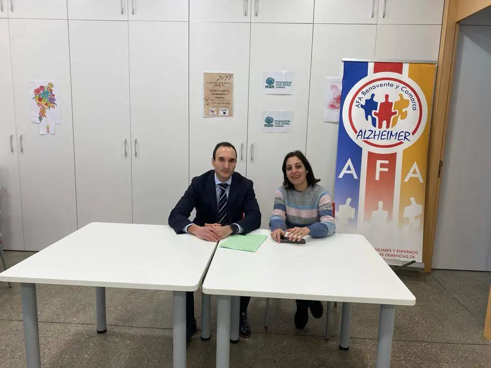 Fundación Caja Rural de Zamora renueva su convenio de colaboración con la AFA Benavente y Comarca