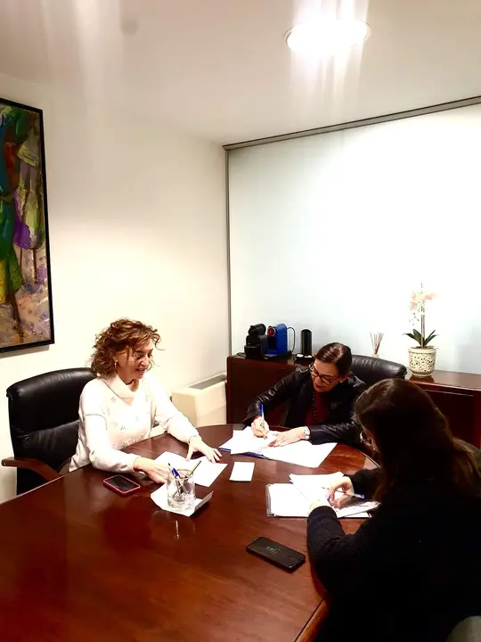 Firma convenio SAREB