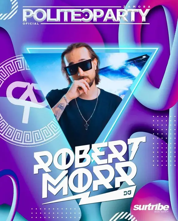 cartel Robert Morr en la Politécnica