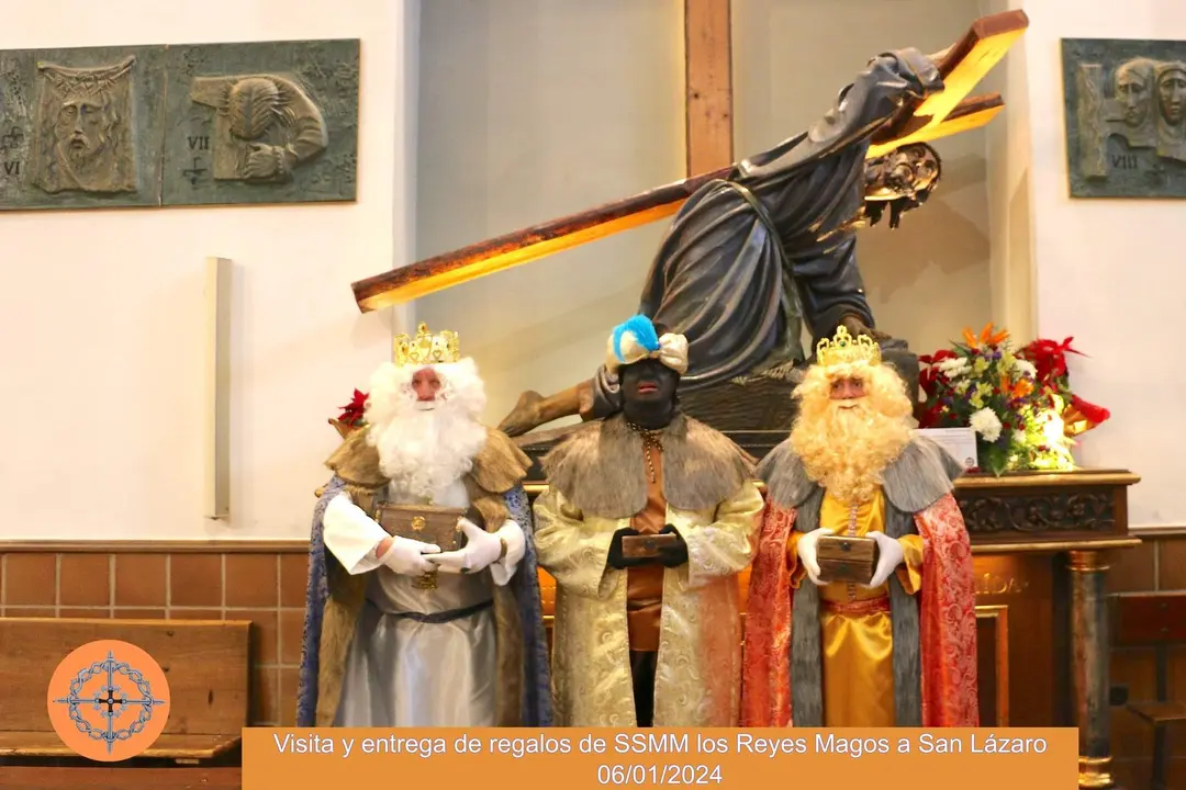 Visita de los Reyes Magos en San Lázaro