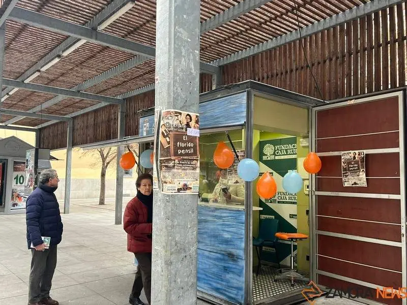 Caseta de la asociación Azadahi en Santa Clara