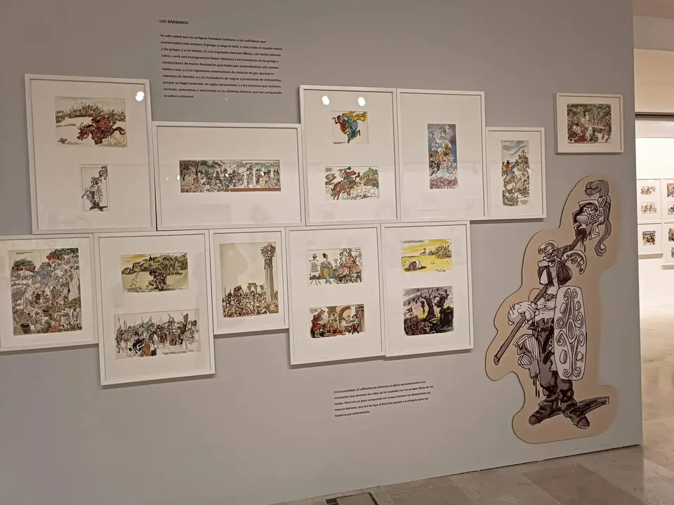 Exposición Mingote. Imagen cedida