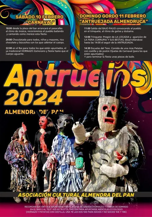 cartel carnaval Almendra del Pan