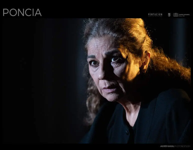 Lolita Flores en la obra de teatro 'Poncia'
