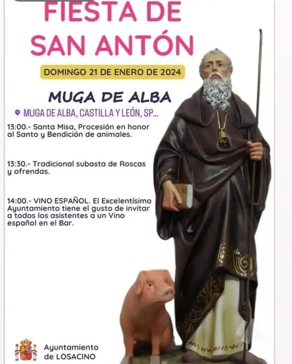 cartel fiestas Muga de Alba