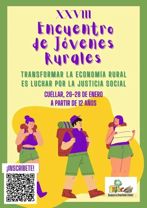 cartel encuentro jóvenes rurales